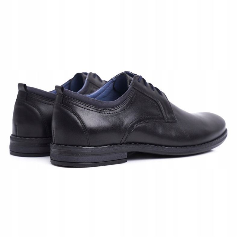 Muške cipele Brogues Casual Nikopol Leather Black 1726 crna 1