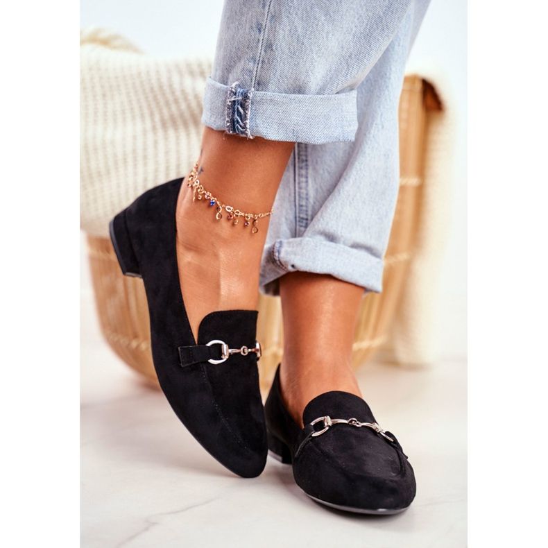 Ženske natikače antilop Sergio Leone MK733 crna Febbi 2