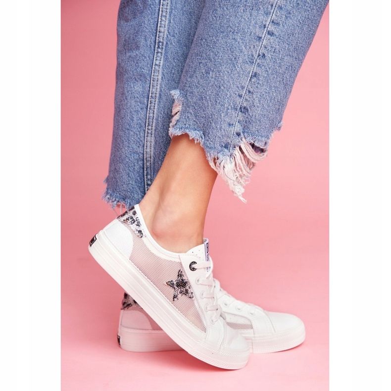 Ženske tenisice Big Star White FF274487 bijela 1