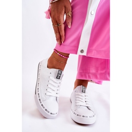 Ženske tenisice Big Star Openwork White FF274024 bijela 1