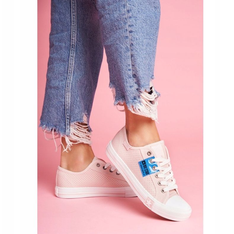 Ženske tenisice Big Star Openwork Pink FF274033 ružičasta 2