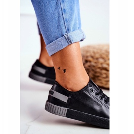 Ženske tenisice Big Star Black FF274177 crna siva 2