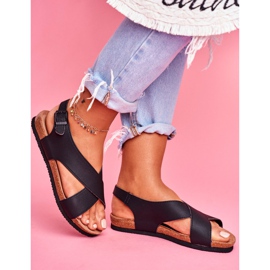 Ženske sandale Big Star Black FF274621 crno 2