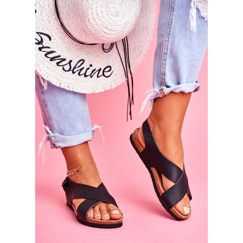 Ženske sandale Big Star Black FF274621 crna 1