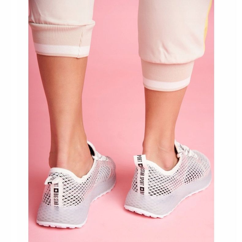 Ženske sportske cipele Big Star White FF274349 bijela 1