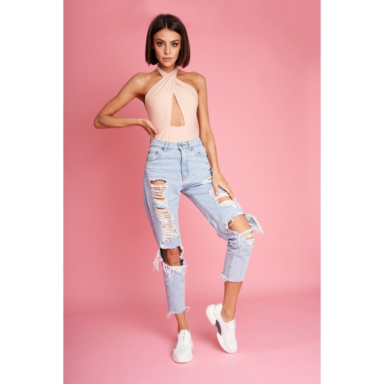 Ženske sportske cipele Big Star White FF274282 bijela 2