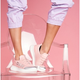 Ženske sportske cipele Big Star Light Pink FF274A413 ružičasta 2