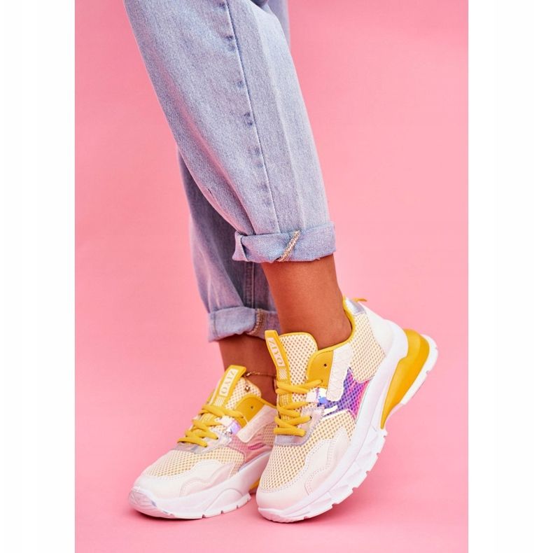 PS1 Ženske sportske cipele Yellow Sportivo žuta boja 2