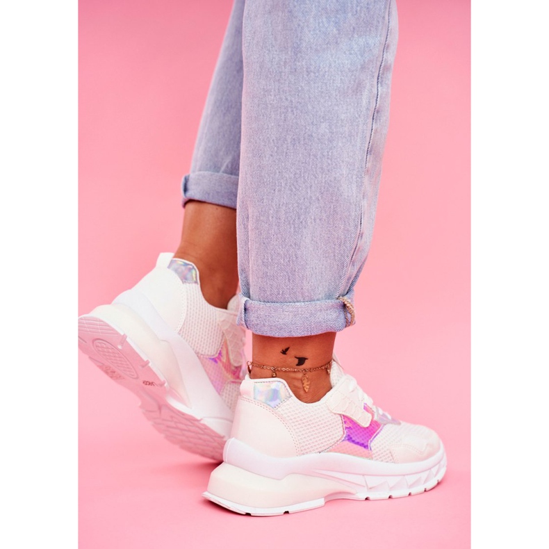 PS1 Ženske sportske cipele White Sportivo bijela 2