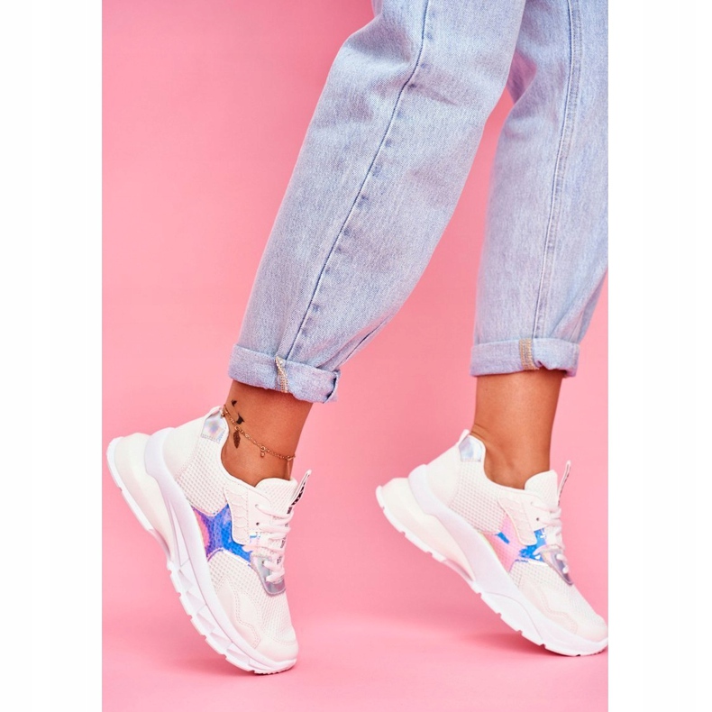 PS1 Ženske sportske cipele White Sportivo bijela 1