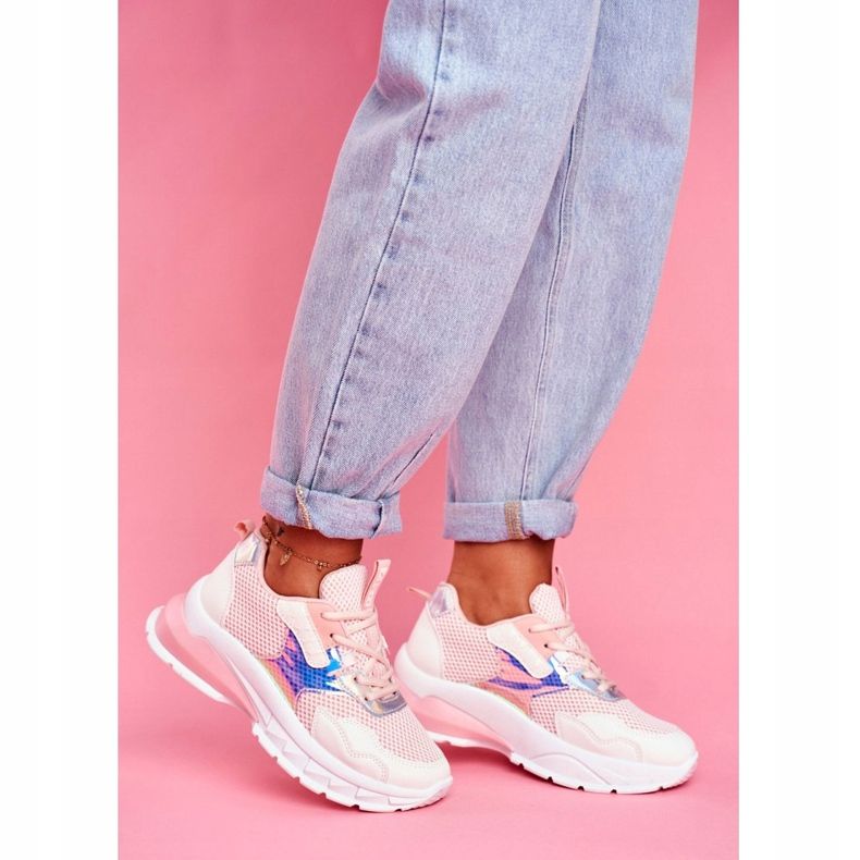 PS1 Ženske sportske cipele Pink Sportivo ružičasta 2