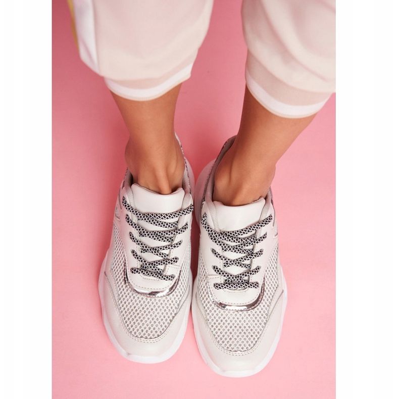 PS1 Ženske sportske cipele Snake Grey Giselle siva 2