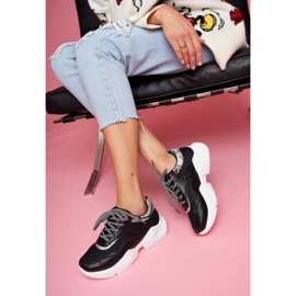 PS1 Ženske sportske cipele Snake Black Giselle crno 1