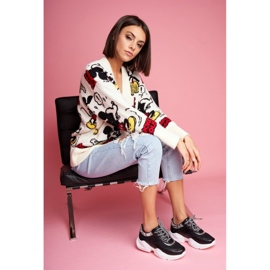 PS1 Ženske sportske cipele Snake Black Giselle crna 2