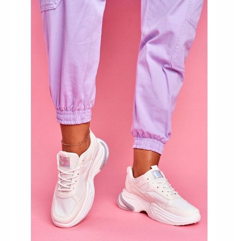 PS1 Ženske sportske cipele Šareni bijeli pinner bijela višebojan 2