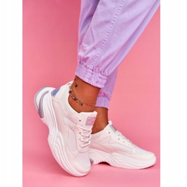 PS1 Ženske sportske cipele Šareni bijeli pinner bijela raznobojna 1