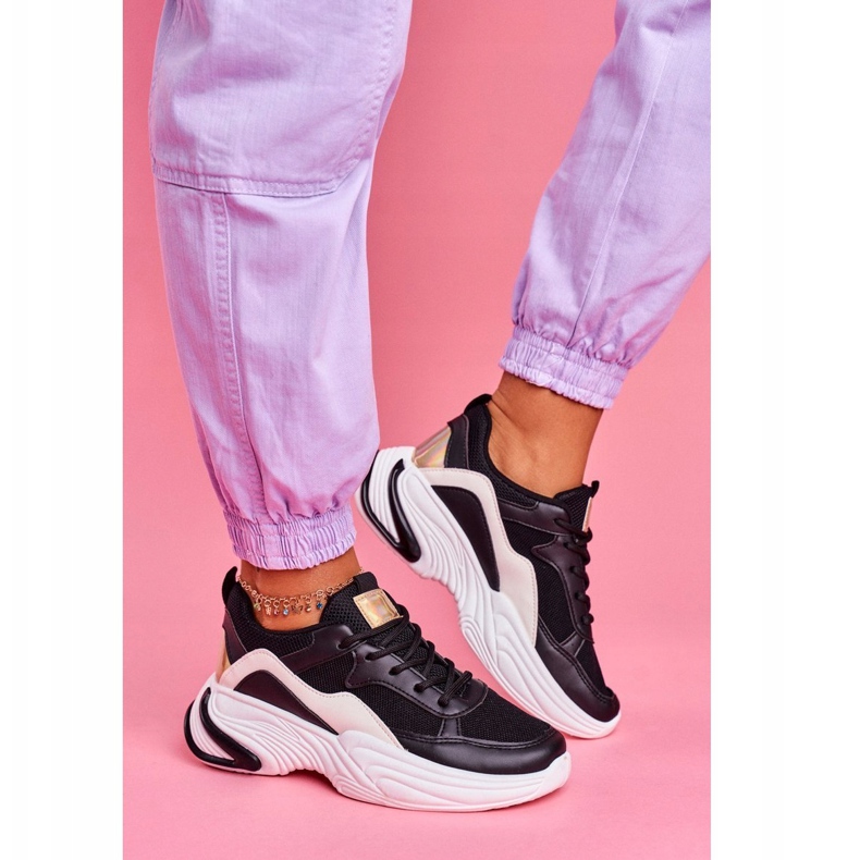 SEA Ženske sportske cipele Šareni crni pinner bijela crna višebojan 1