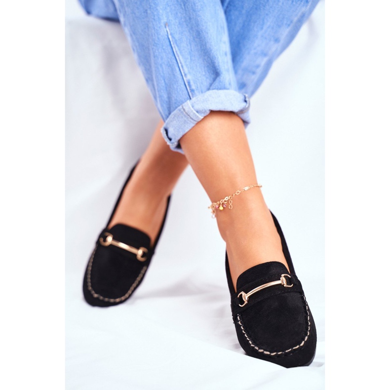 BUGO Ženske natikače antilop crne ronilačke crno 2