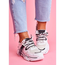 BUGO Ženske sportske cipele bijele Elenis bijela crno 1