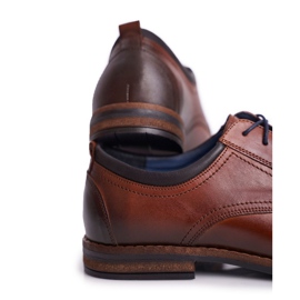 Muške cipele Brogues Casual Nikopol Leather Brown 1726 smeđa 5