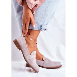 SEA Ženske broške od antilopa Siva Cintra 1