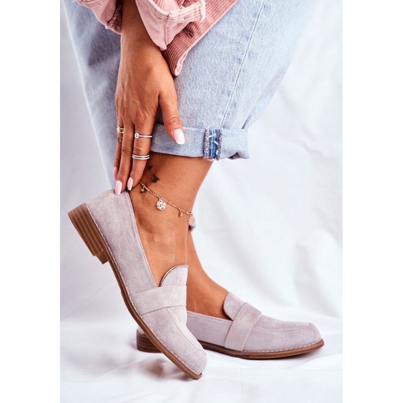 SEA Ženske broške od antilopa Siva Cintra 1