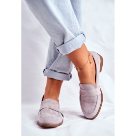 SEA Ženske broške od antilopa Siva Cintra 2