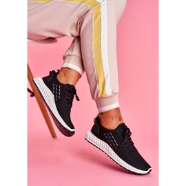 Ženske sportske cipele svijetlo crne Mersea crna 2