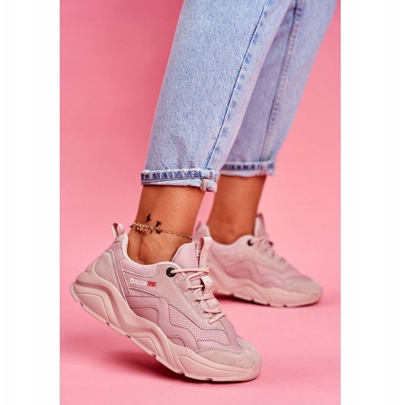 Ženske sportske cipele Tenisice Big Star Pink FF274960 ružičasta 1