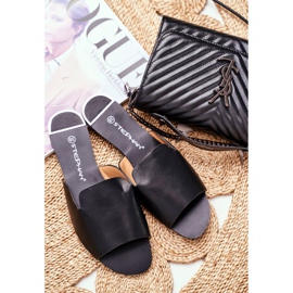 HAN Ženske papuče Ravne crne Mimios crno 2