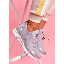 SEA Ženske sportske cipele s patentnim zatvaračem i utorom u sivom terfinu siva 1