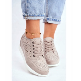 Ženske tenisice Sergio Leone Siva Ažur PB122 2