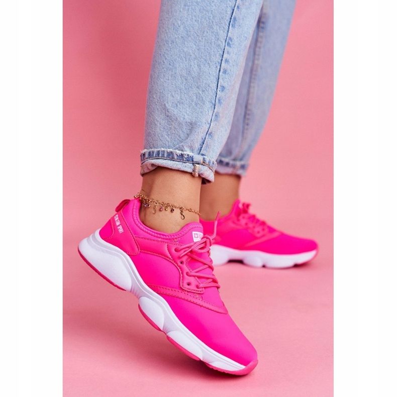 Ženske sportske cipele Tenisice Big Star Neon Pink FF274931 ružičasta 1