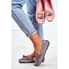 EVE Ženske natikače antilop 20PB35-2003 Siva Donna Mia 1