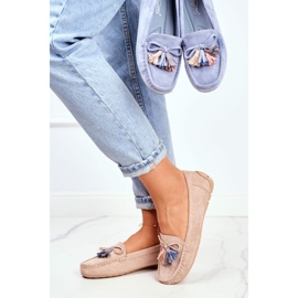 Evento Ženske natikače antilop 20PB35-2003 bež Donna Mia 1