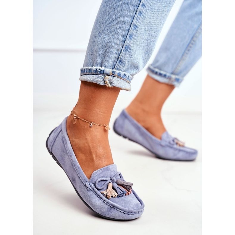 EVE Ženske natikače antilop 20PB35-2003 Plava Donna Mia 1