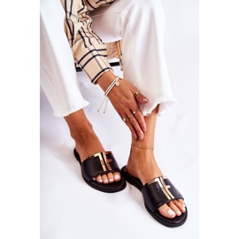 Elegantne ženske papuče crne Nicole Dilmah crna 2