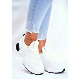 BUGO Ženske sportske cipele crno -bijele Fellen bijela 1