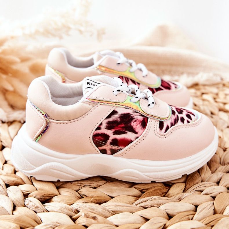 FRROCK Dječje sportske cipele u leopard uzorku Pink Penny ružičasta 2