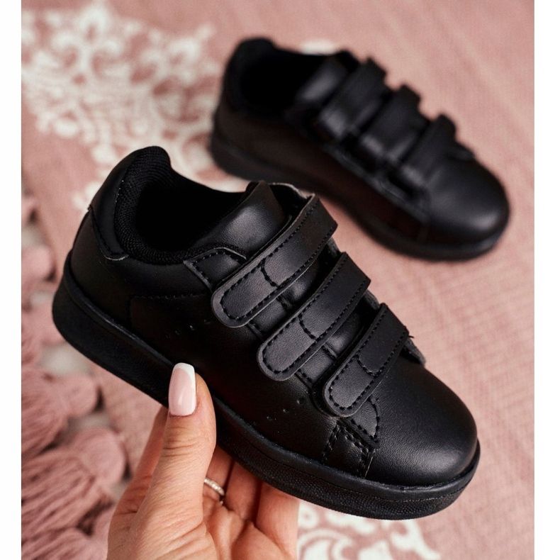 FRROCK Sportska obuća Dječja omladina Crna Fifi s čičak trakom 1