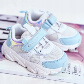 Sportska obuća Dječja plava ABCKIDS B011104349 bijela 1