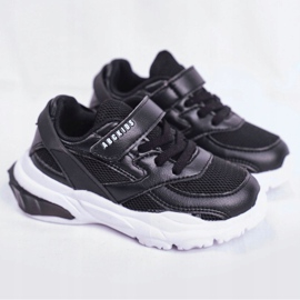 Sportske crne dječje cipele Abckids B933204077 crno 1
