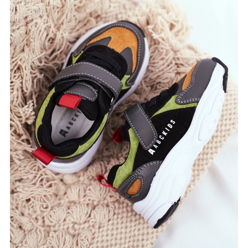 ABCKIDS Crne dječje sportske cipele Abciss B932104063 crno 2