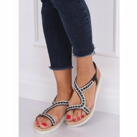 Crne ženske sandale HD-129 Black crna 2