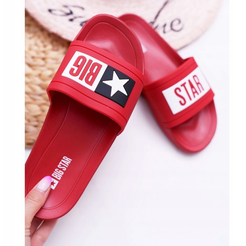 Ženske papuče Big Star Red DD274A267 crvena 1