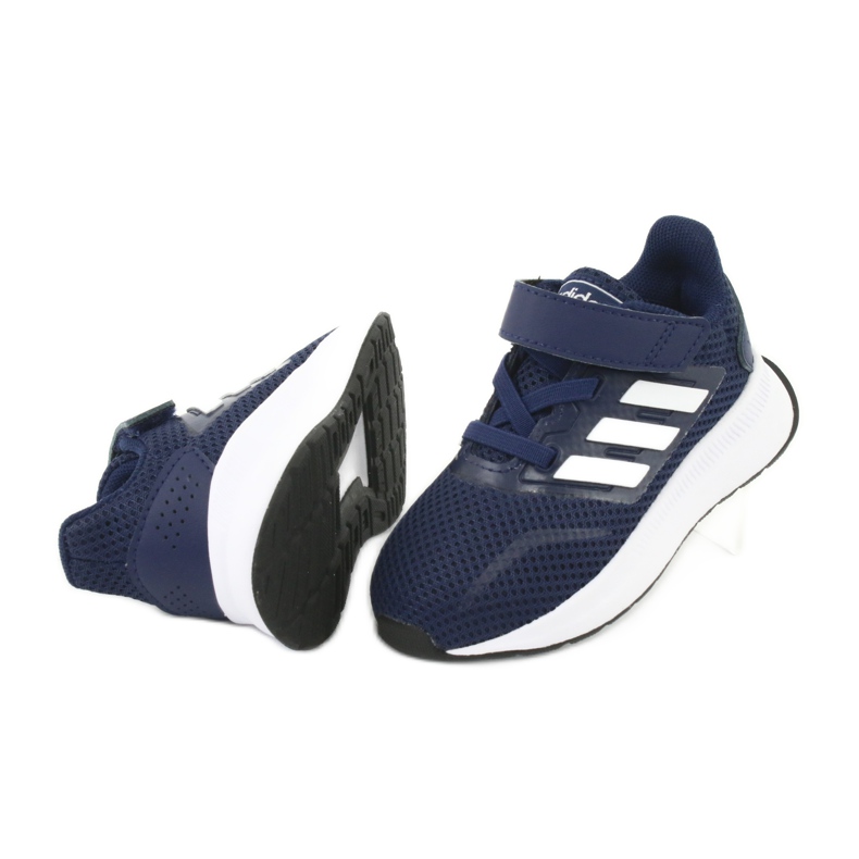 Cipele Adidas Runfalcon I Jr EG6153 bijela mornarsko plava 4