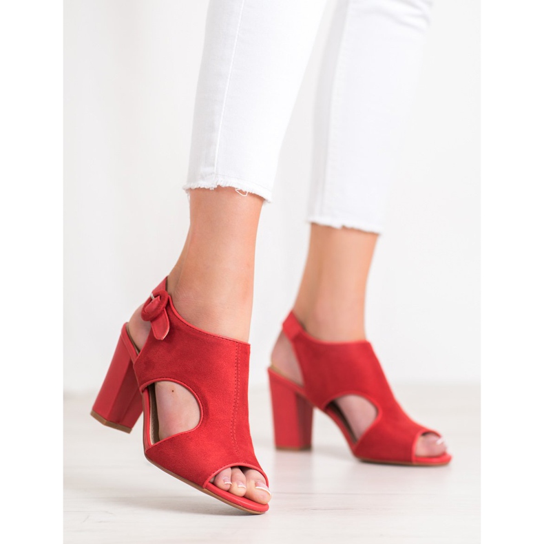 Weide Sandale izrađene od antilopa crvena 2