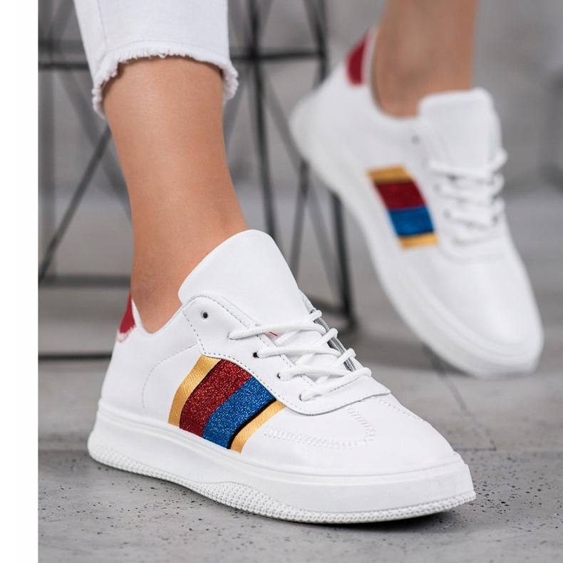 Small Swan Modne sportske cipele bijela 1