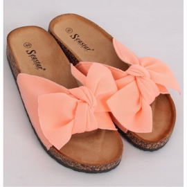 Ružičaste CK108 Ružičaste papuče na potplatu od pluta ružičasta 2