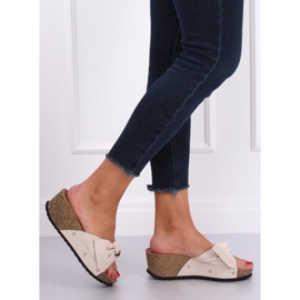 Bež papuče 7862-KL Bež 1